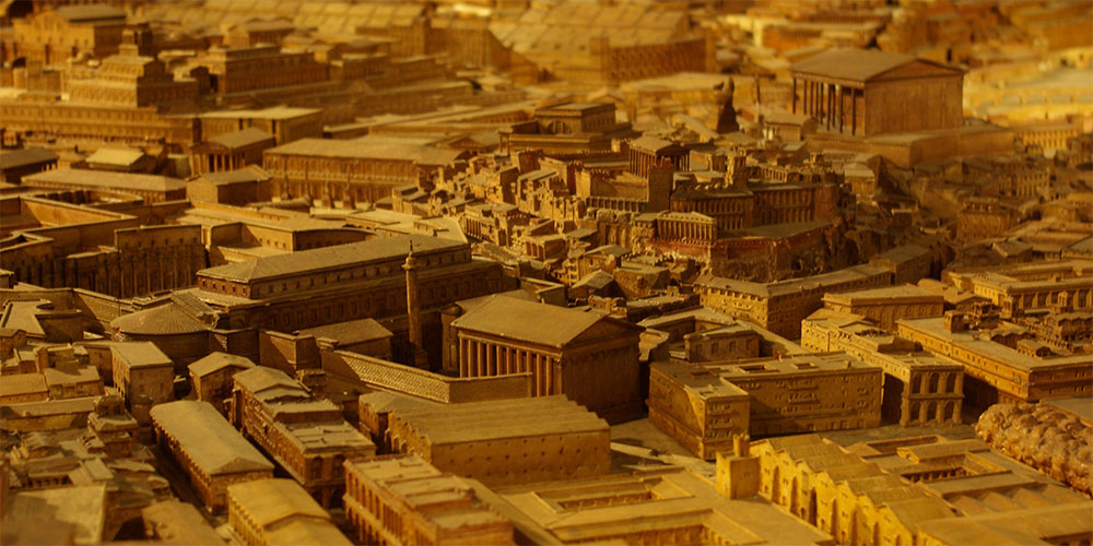 Maquette du Plan de Rome